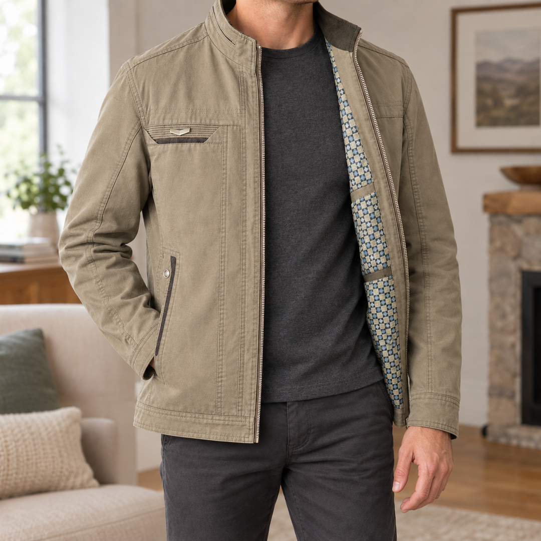 Dorian Stand Collar Jacket