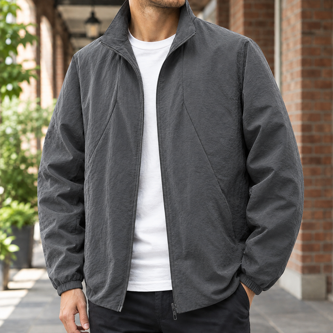 Alderic Stand Collar Jacket