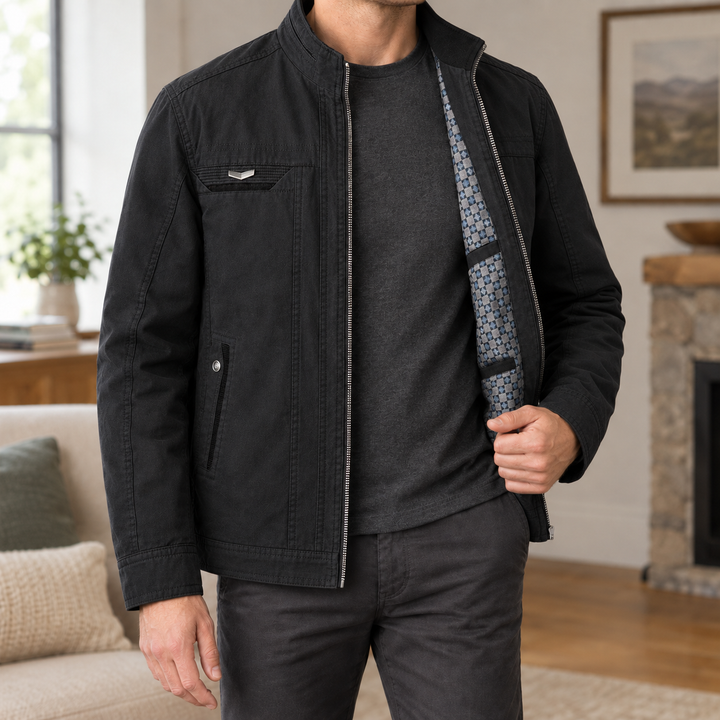 Dorian Stand Collar Jacket