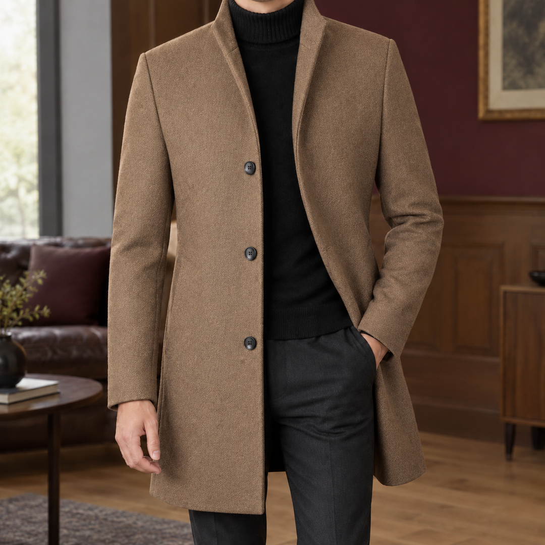 Wyatt Single Breasted Overcoat