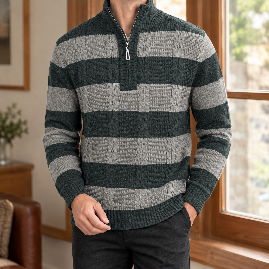 Alistair Striped Sweater