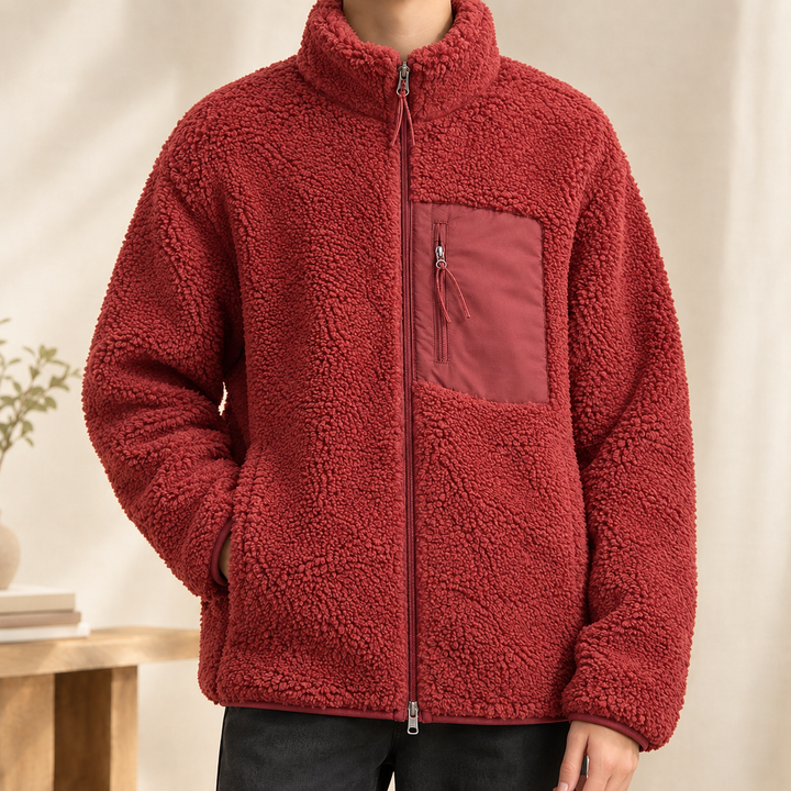Knox Textured Zip Jacket