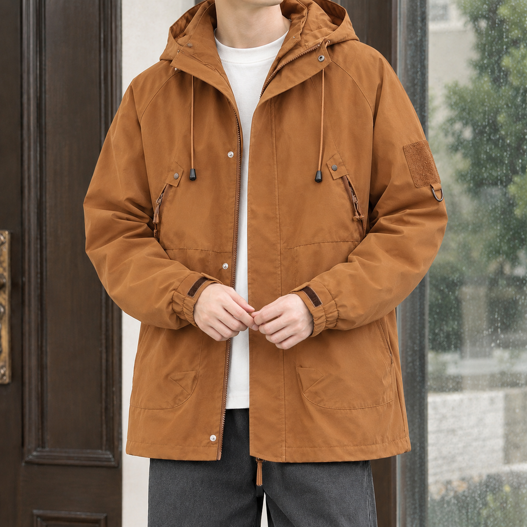 Harlan Hooded Utility Jacket
