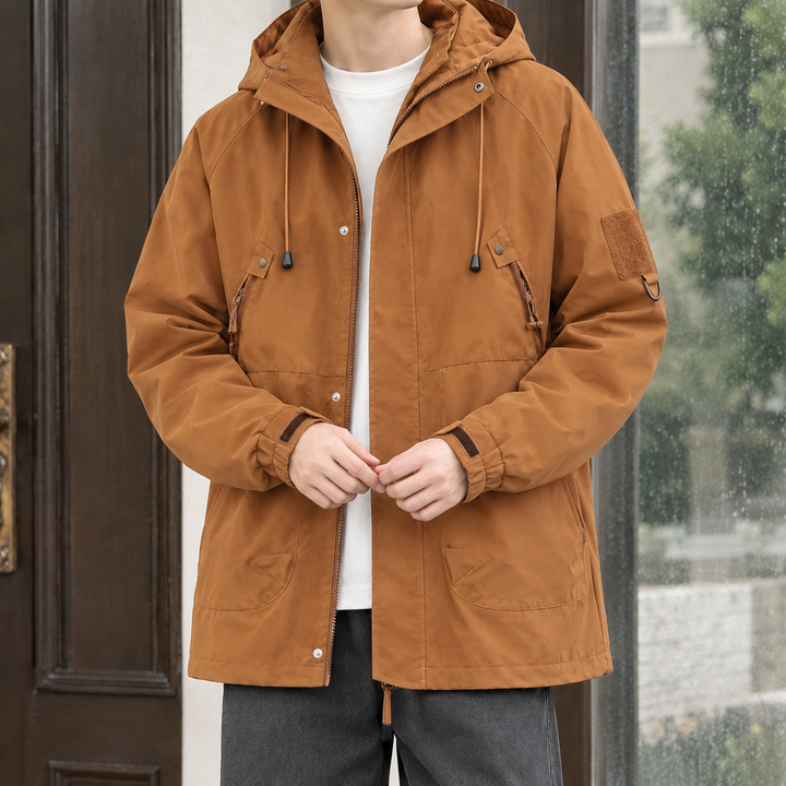 Harlan Hooded Utility Jacket
