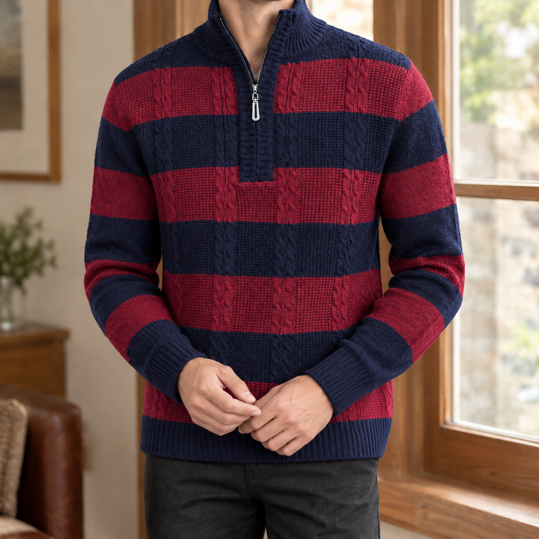 Alistair Striped Sweater