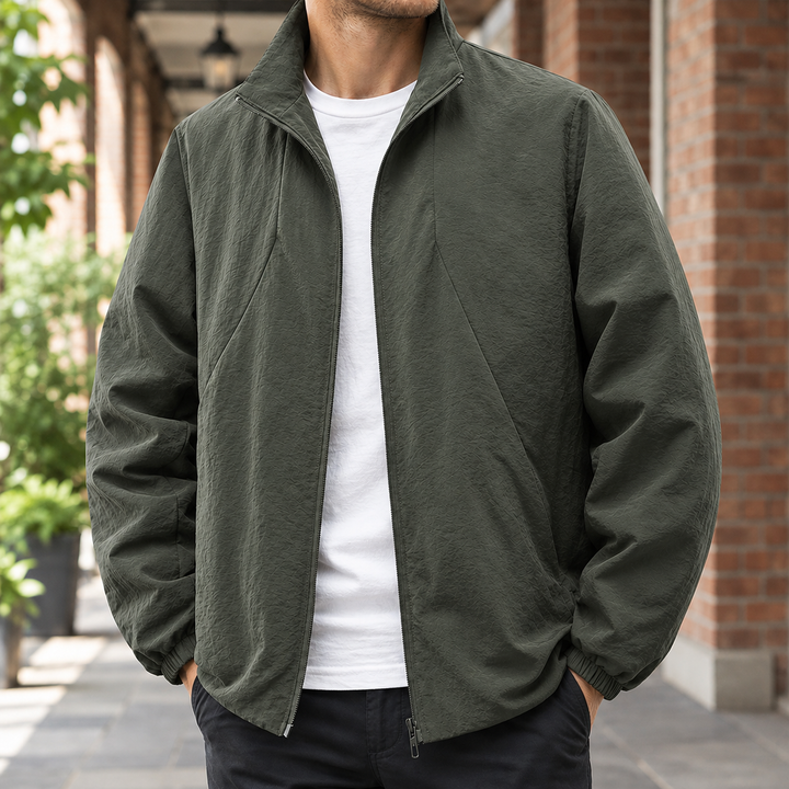 Alderic Stand Collar Jacket