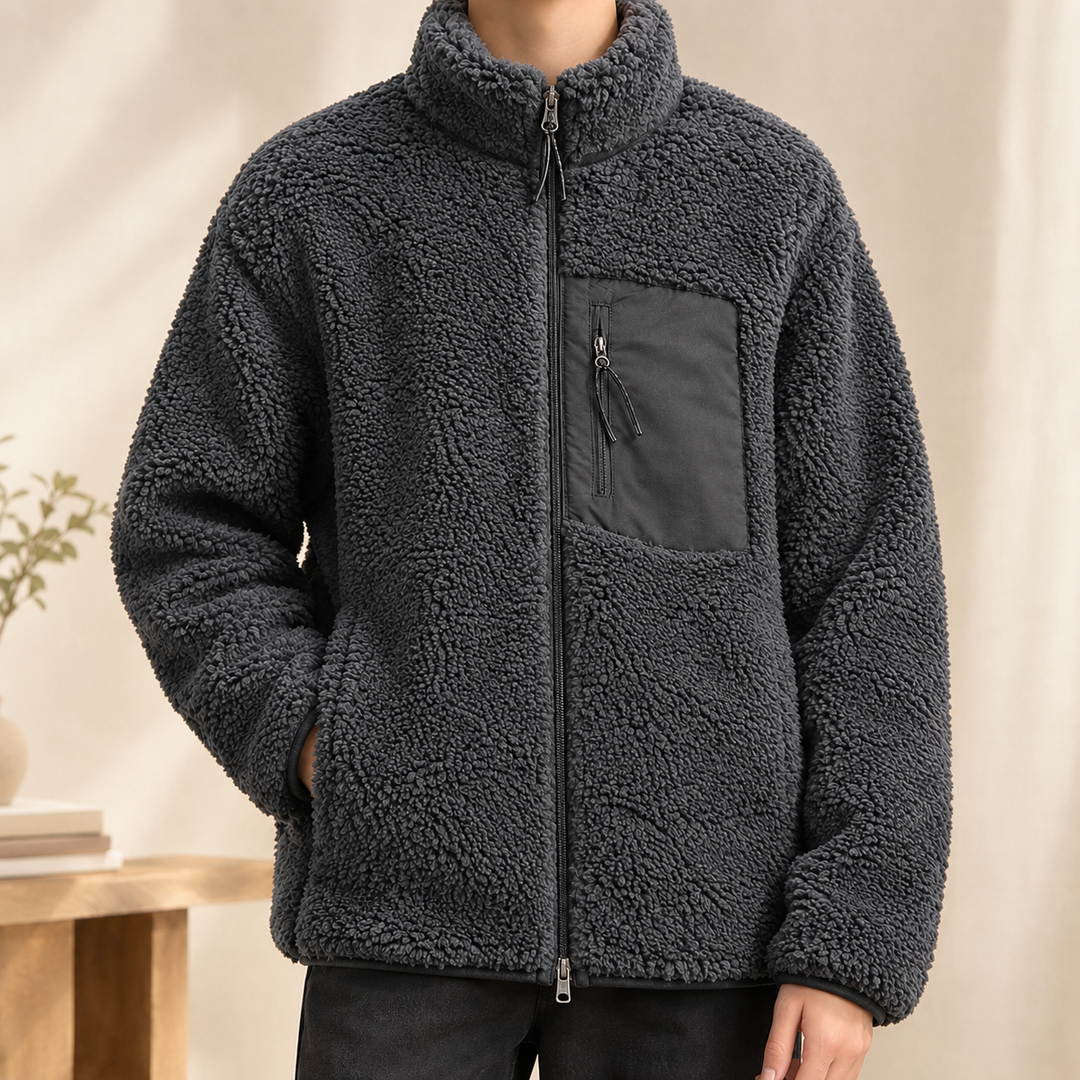 Knox Textured Zip Jacket