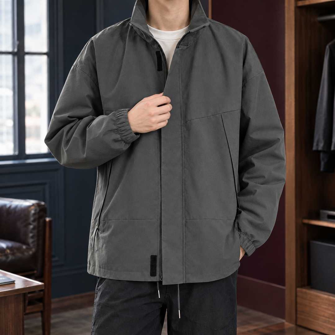 Harlan Stand Collar Jacket