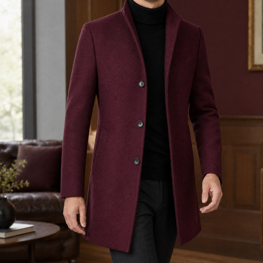 Wyatt Single Breasted Overcoat