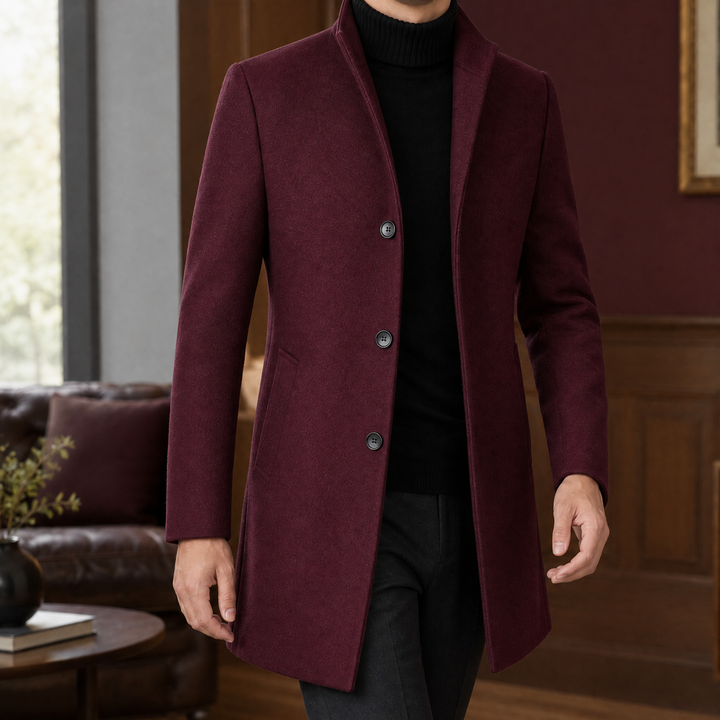 Wyatt Single Breasted Overcoat