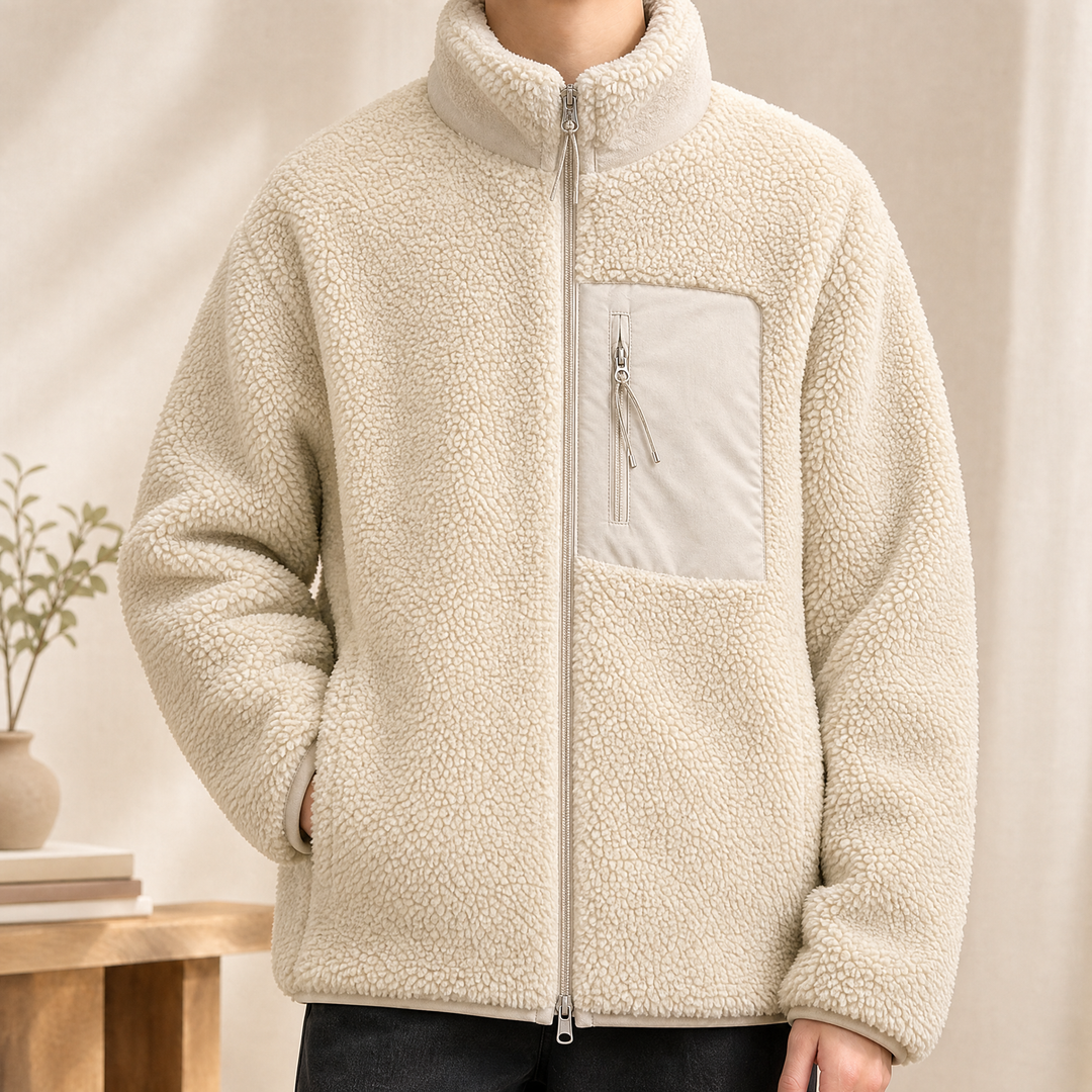 Knox Textured Zip Jacket