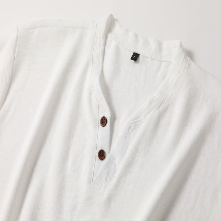 Men's Tailored V Neck Shirt