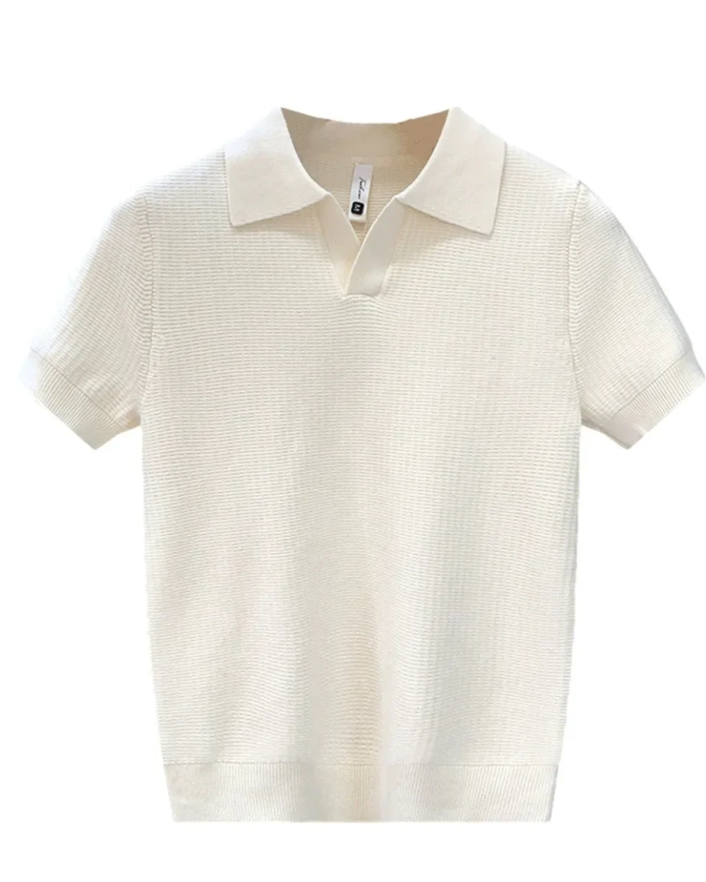 Men's Knitted Polo Shirt