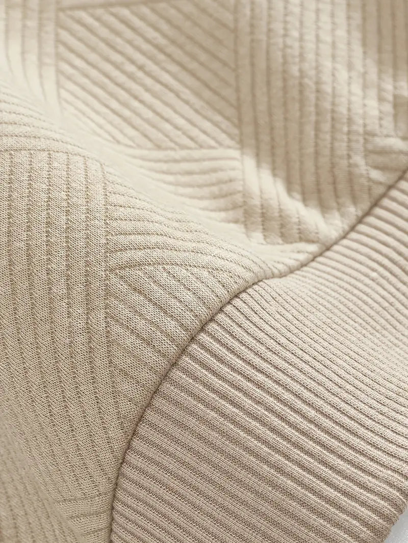 Men's Geometric Knit PUllover