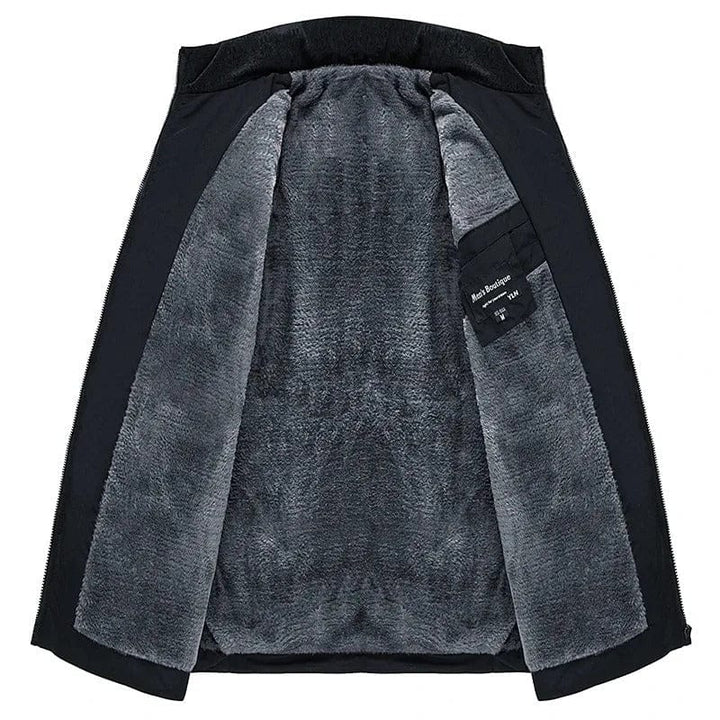 Men's Quilted Fleece Jacket