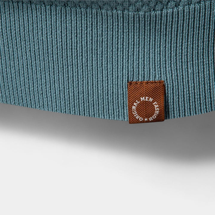 Men's Open-Collar Polo Shirt