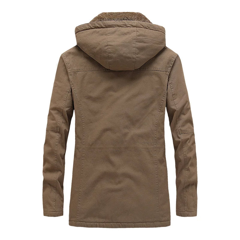 Men's Cotton Zip Front Jacket