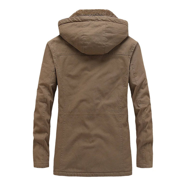 Men's Cotton Zip Front Jacket