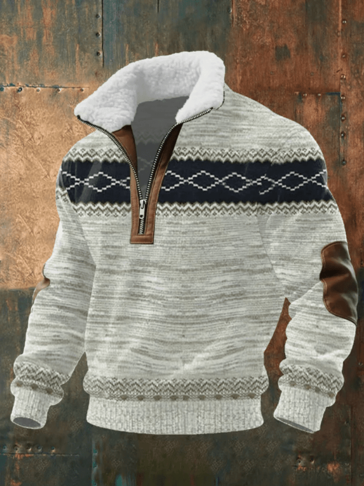 Men's Printed Sweater