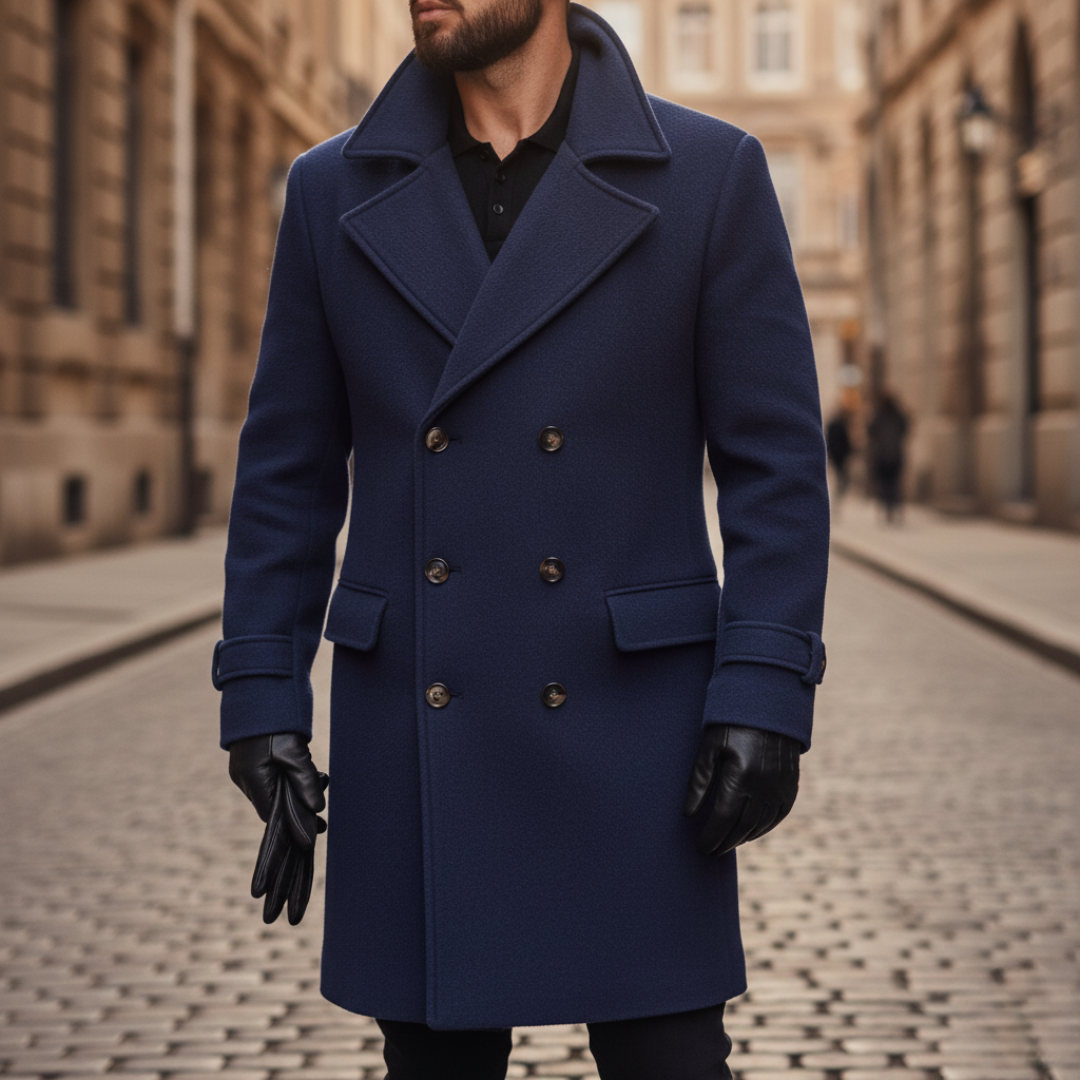 Men's Classic Wool Coat