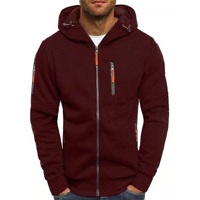 Men's Fitted Pocket Hoodie