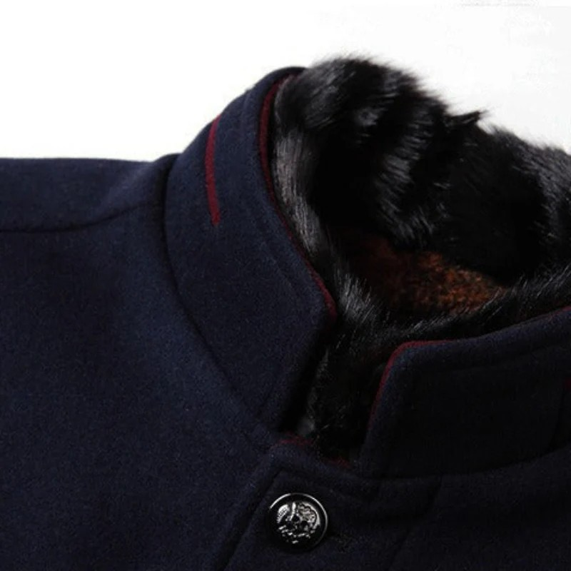 Men's Wool Blend Coat