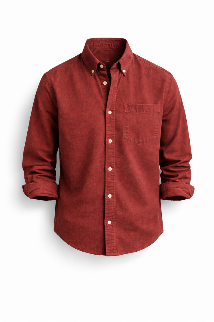 Men's Tailored Button-Up Shirt