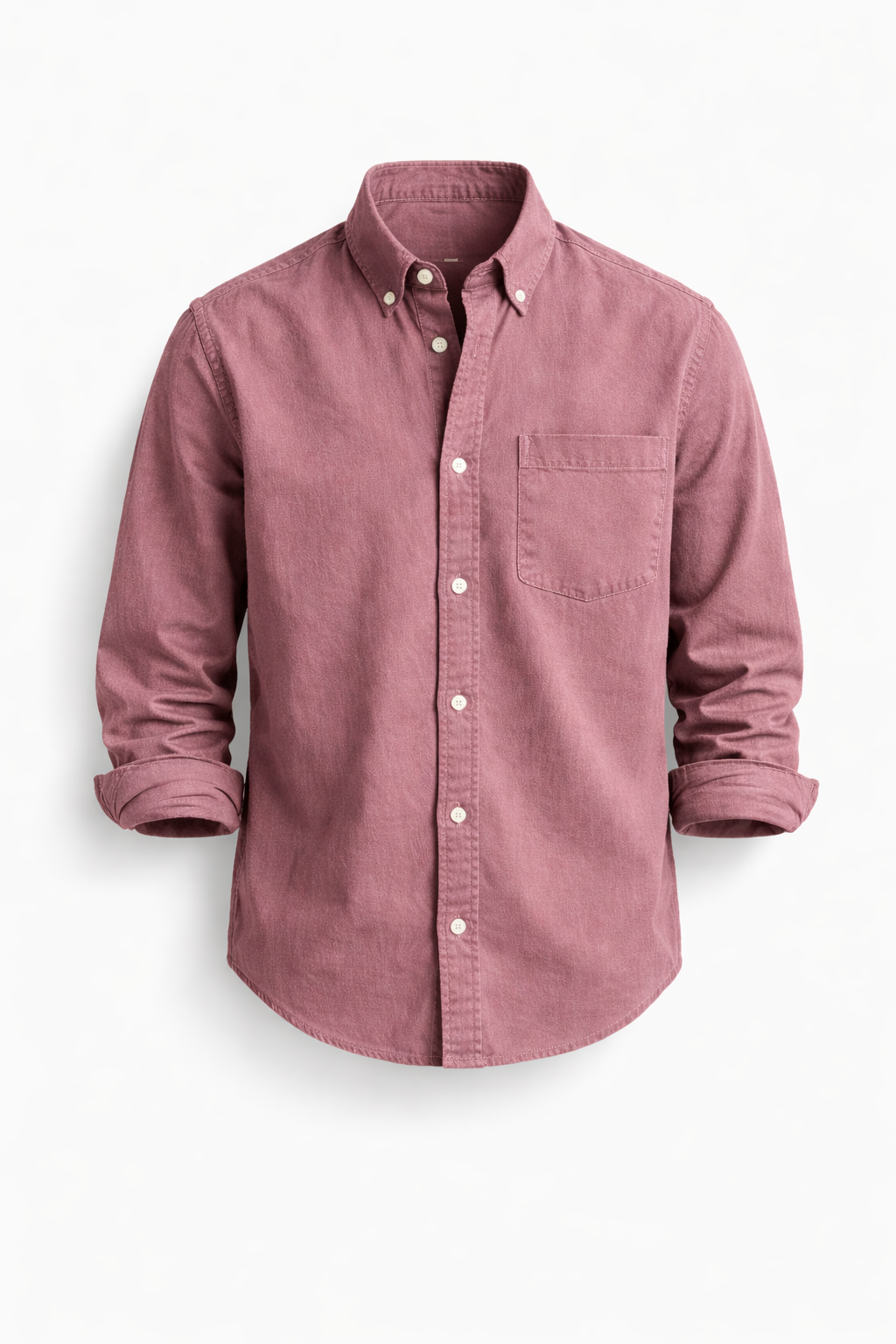Men's Tailored Button-Up Shirt