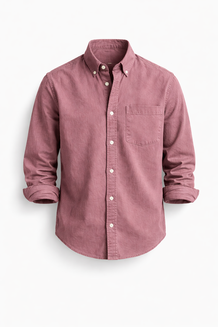 Men's Tailored Button-Up Shirt