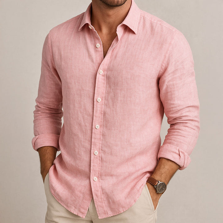 Men's Linen Blend Shirt