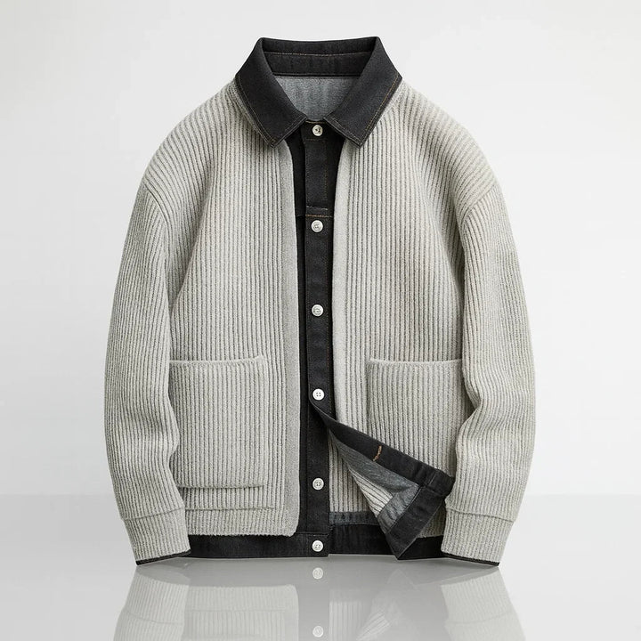 Men's Premium Knit Cardigan Jacket