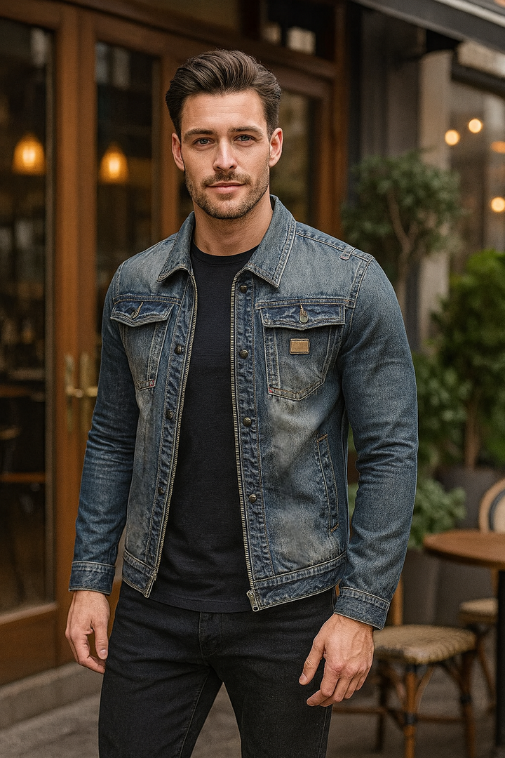 Men's Elegant Denim Jacket