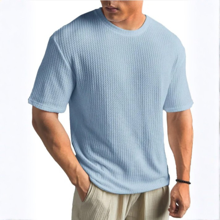 Men's Solid Crew Neck T-Shirt