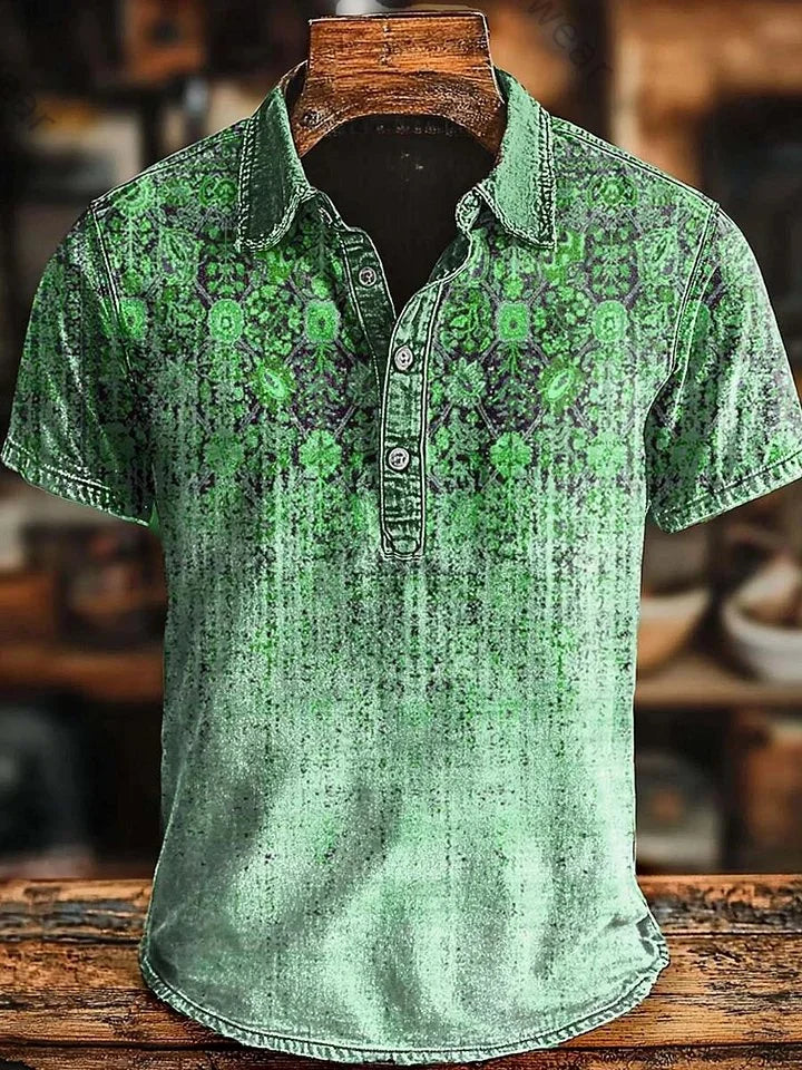 Men's Retro Polo Shirt