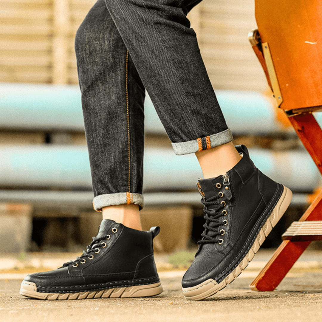 Men'S Leather Boots