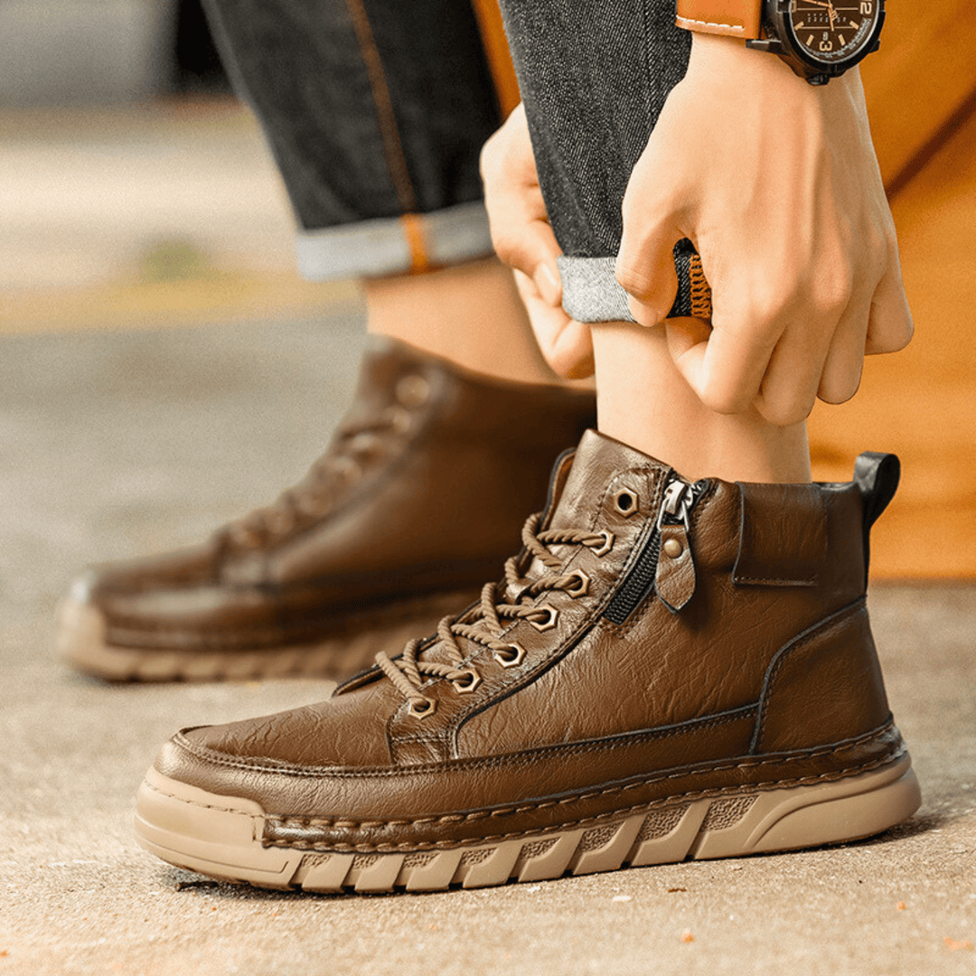 Men'S Leather Boots
