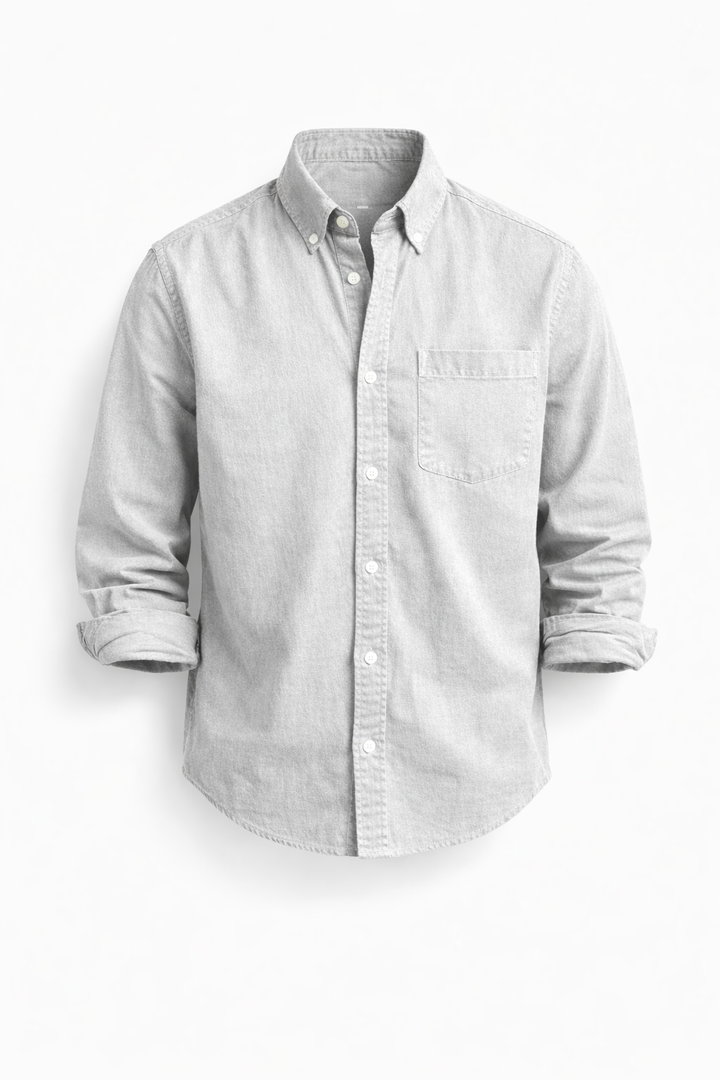Men's Tailored Button-Up Shirt