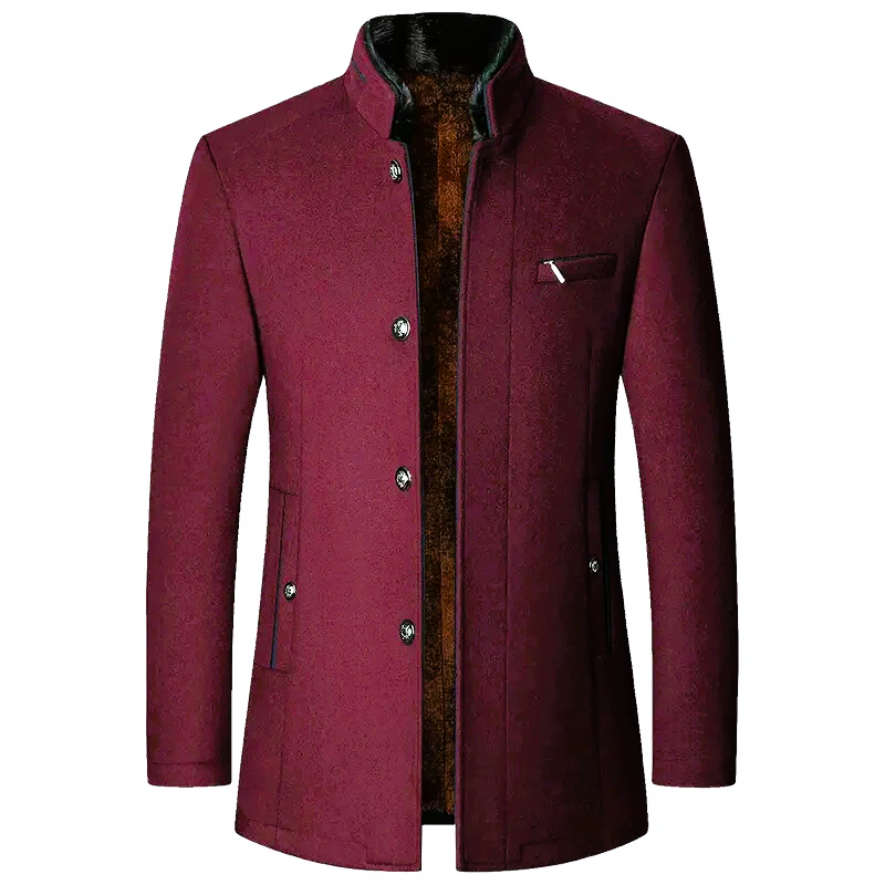 Men's Wool Blend Coat