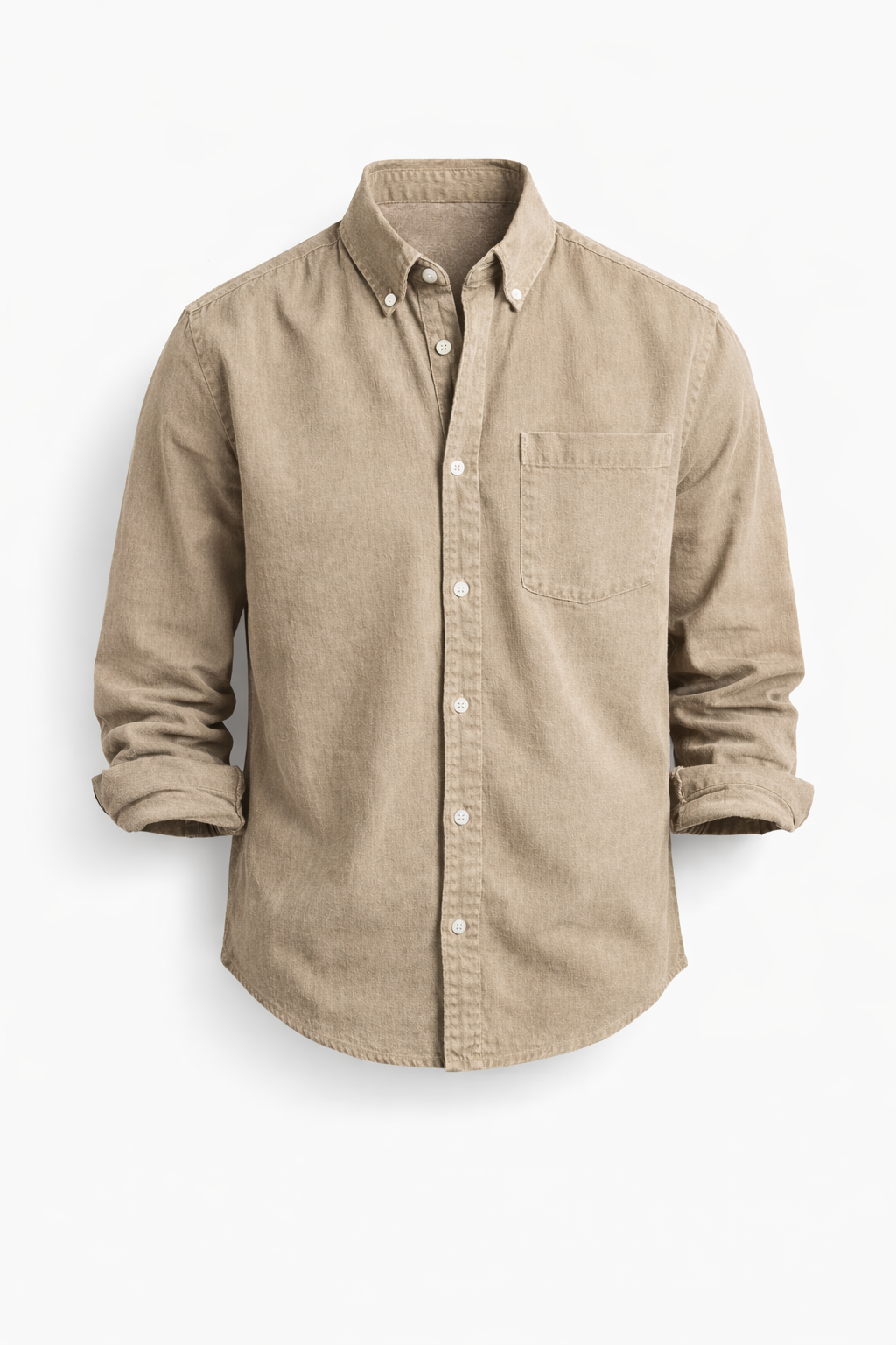 Men's Tailored Button-Up Shirt